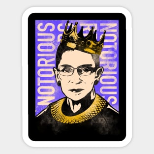 Notorious rbg Sticker